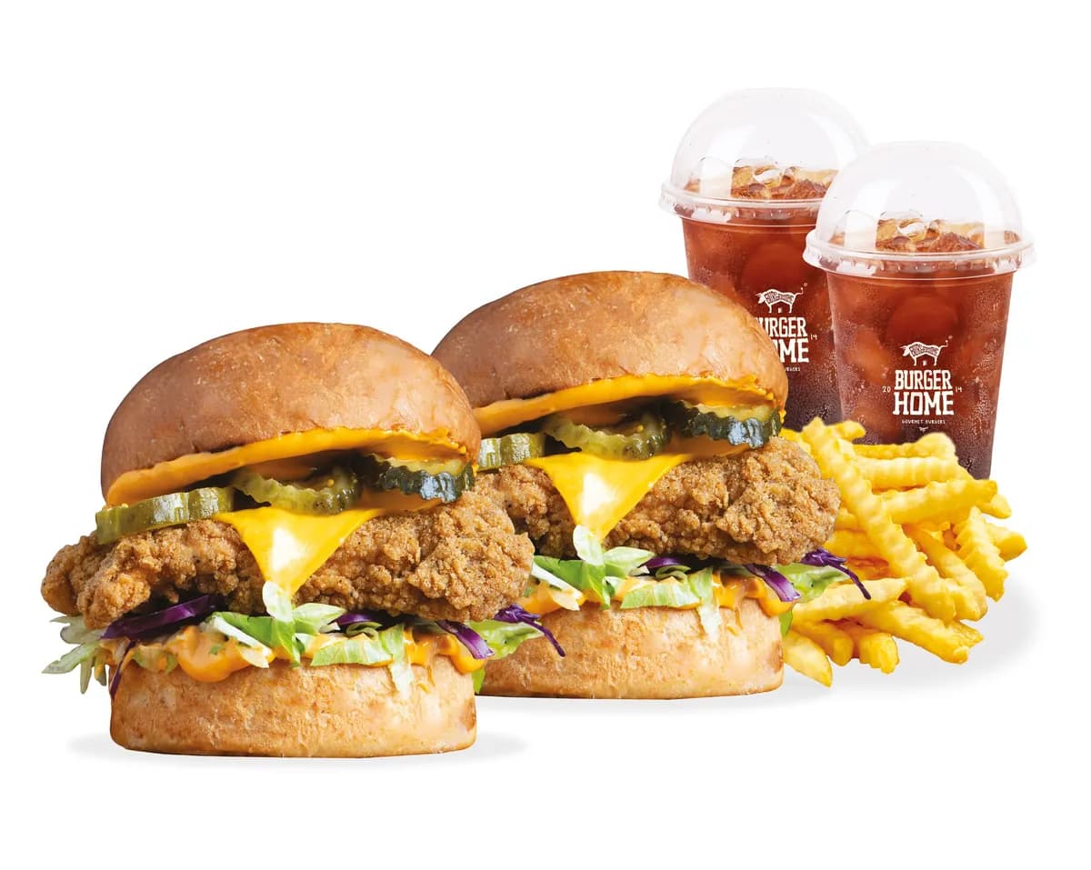 2'Lİ HOME CRISPY CHICKEN MENÜ